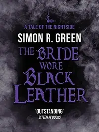 Book cover of The Bride Wore Black Leather