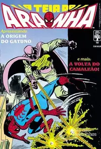 Book cover of A Teia do Aranha n° 10: A Origem do Gatuno / A Volta do Camaleão