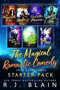 Book cover of The Magical Romantic Comedy (with a body count) Starter Pack