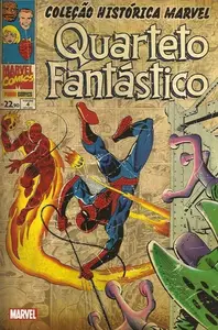 Book cover of Coleção Histórica Marvel - Quarteto Fantástico, Vol. 4