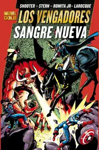 Book cover of Los Vengadores: Sangre nueva