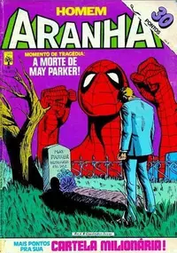 Book cover of Homem Aranha  - A Morte de May Parker!