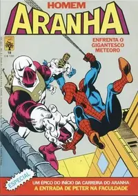 Book cover of Homem Aranha Enfrenta o Gigantesco Meteoro