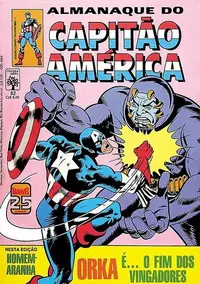 Book cover of Almanaque do Capitão América nº 82 - Orka É... O Fim dos Vingadores