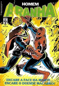 Book cover of Homem Aranha - Encare a Face da Morte... Encare o Duende Macabro!