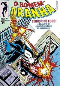 Book cover of Homem Aranha - Senhor do Fogo!