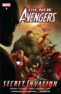 Book cover of The New Avengers, Vol. 8: Secret Invasion, Book 1