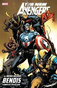 Book cover of The New Avengers by Brian Michael Bendis: The Complete Collection, Vol. 4