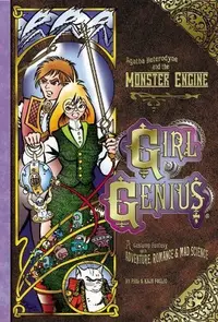 Book cover of Agatha Heterodyne and the Monster Engine