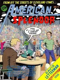 Book cover of American Splendor, #14: David Letterman Exploitation Issue