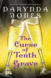Book cover of The curse of tenth grave