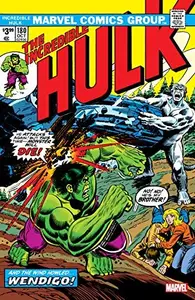 Book cover of Incredible Hulk (1962-1999) #180