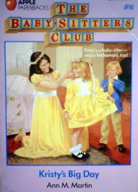 Book cover of Kristy's Big Day