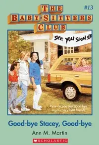 Book cover of Good-bye Stacey, good-bye.