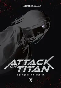 Book cover of Attack on Titan deluxe 10