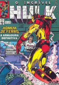 Book cover of O Incrível Hulk nº 107 - Homem de Ferro a Armadura Definitiva
