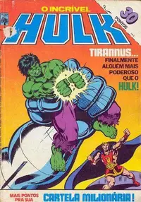 Book cover of O Incrível Hulk nº6 - Tirannus... Finalmente Alguém Mais Poderoso Que o Hulk!