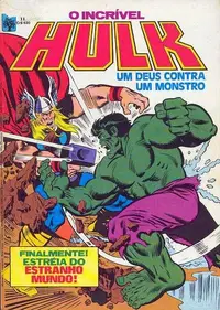 Book cover of O Incrível Hulk - Um Deus Contra um Monstro