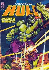 Book cover of O Incrível Hulk - A Odisseia de Um Monstro