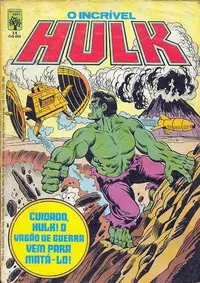 Book cover of O Incrível Hulk nº14 - Cuidado Hulk! O Vagão de Guerra Vem Para Matá-lo!
