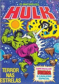 Book cover of O Incrível Hulk nº23 - Terror nas Estrelas