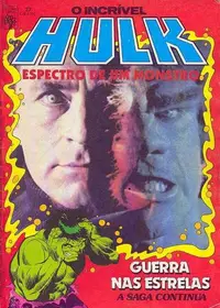 Book cover of O Incrível Hulk - Espectro de Um Monstro / Guerra nas Estrelas a Saga Continua