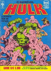 Book cover of O Incrível Hulk nº32 - A Derrota Vem do Espaço