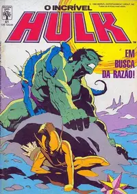 Book cover of O Incrível Hulk - Em Busca da Razão!