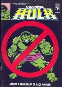 Book cover of O Incrível Hulk - Aberta a Temporada de Caça ao Hulk!