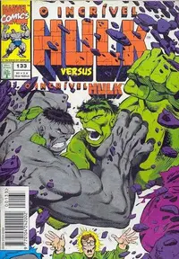 Book cover of O Incrível Hulk Versus O Incrível Hulk