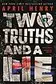 Book cover of Two Truths and a Lie
