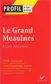 Book cover of Le grand meaulnes alain fournier nc 2002