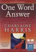 Book cover of One Word Answer
