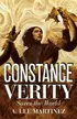 Book cover of Constance Verity Saves the World - the Sequel to the Last Adventure of Constance Verity, the Forthcoming Blockbuster Starring Awkwafina