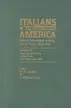 Book cover of Italians to America