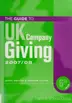 Book cover of The guide to UK company giving 2007/08
