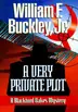 Book cover of A very private plot