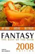Book cover of Fantasy: The Best of the Year, 2008 Edition