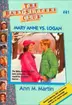 Book cover of Mary Anne vs. Logan