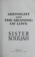 Book cover of Midnight and the meaning of love