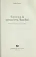 Book cover of Espera a la primavera, Bandini