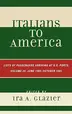 Book cover of Italians to America, June 1903 - October 1903: Lists of Passengers Arriving at U.S. Ports