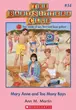 Book cover of Mary Anne and Too Many Boys