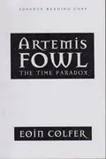 Book cover of Artemis Fowl and the Time Paradox