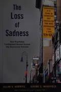 Book cover of The loss of sadness