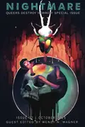 Book cover of Nightmare Magazine, October 2015 (Queers Destroy Horror! special issue)