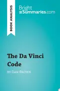 Book cover of The Da Vinci Code by Dan Brown (Book Analysis)