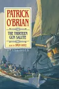 Book cover of The thirteen-gun salute