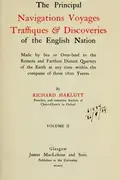 Book cover of The principall navigations, voiages, and discoveries of the English nations