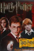Book cover of Harry Potter poster annual 2008